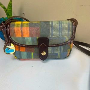 Dooney and Bourke Rare vintage plaid crossbody